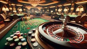 Jewels of Prosperity slot game interface showing gem symbols and payline grid
